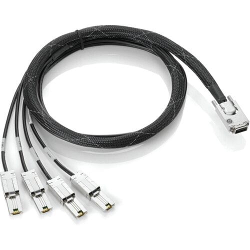 HP externe SAS naar mini-SAS fanout-kabel 2m