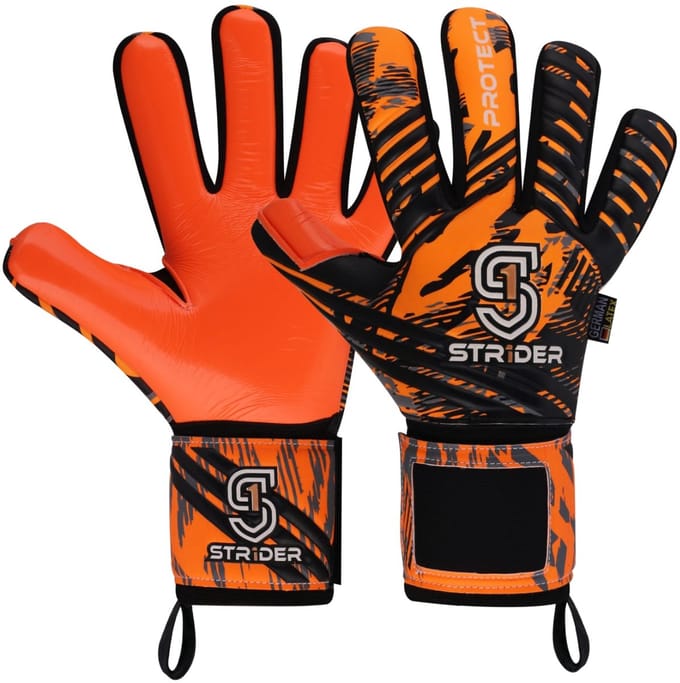 Str1der Protect keepershandschoen | Oranje | Maat 6