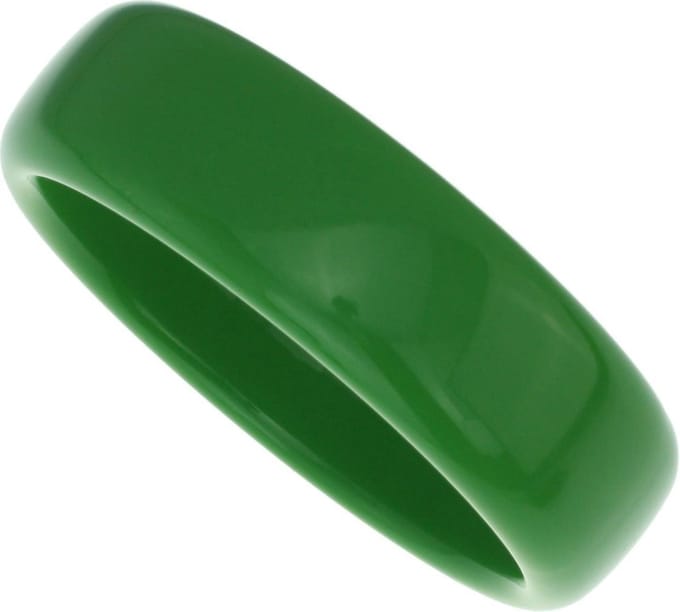 Behave - Groene bangle armband - Vintage look - Zomertrend accessoire