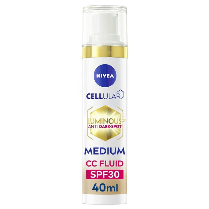 Nivea Luminous630 CC Fluid SPF30 3-in-1 Medium - 40 ml