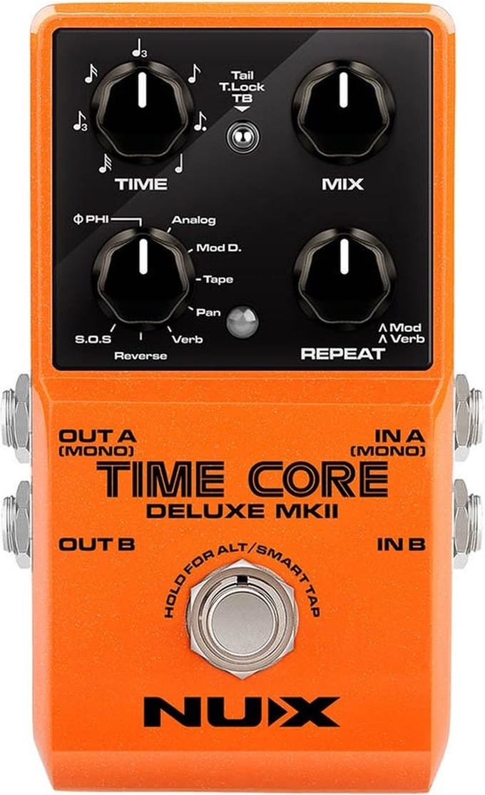 NUX Time Core Deluxe MK2 delay effectpedaal