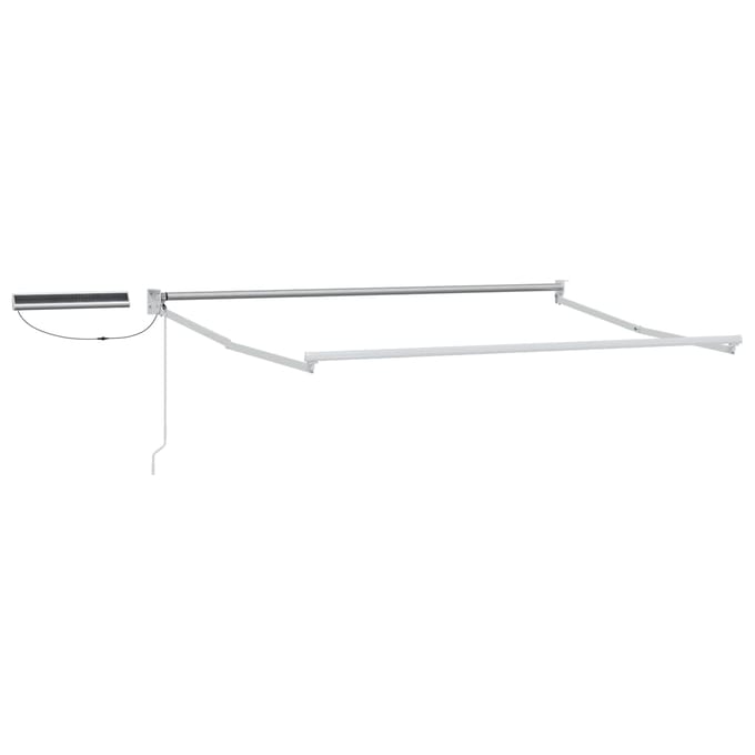 vidaXL - Elektrisch - Uitschuifbare - Zonneluifel - 3,5 - x - 2,5 - m