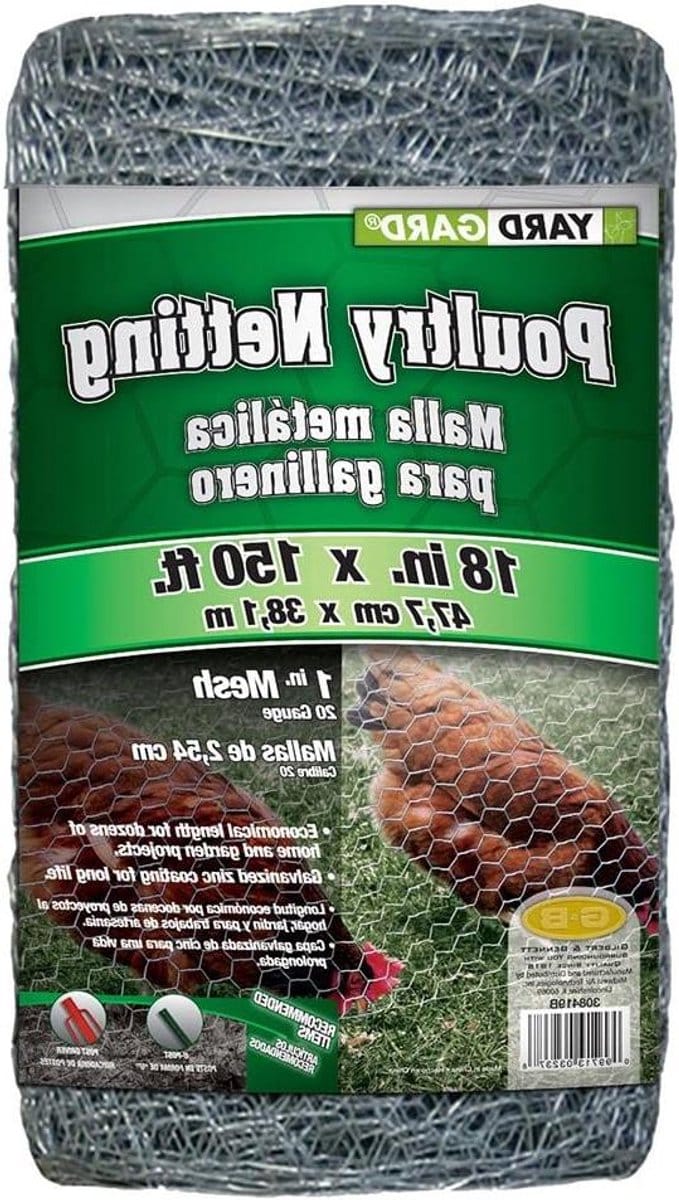 Pluimvee Netting - Kippengaas - Dierenverblijven - Versterkte Lijnen - 1 Inch Gaas