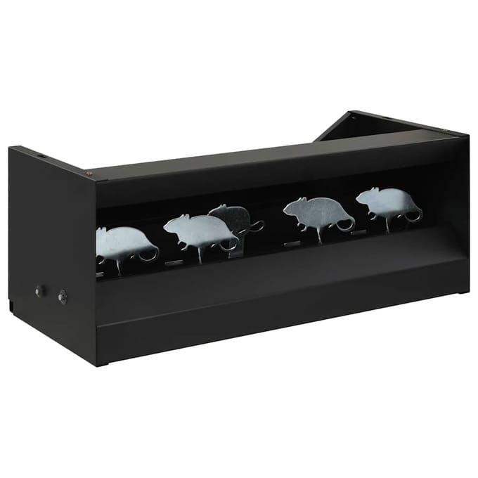 vidaXL Schietkast magnetisch met swing targets 4+1 targets muisontwerp