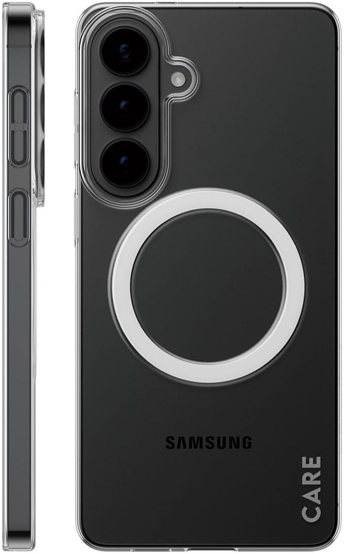PanzerGlass CARE™ by ® SL1M Case Transparent w. Qi Samsung Galaxy S26+ mobiele telefoon behuizingen 17 cm (6.7) Hoes Transparant