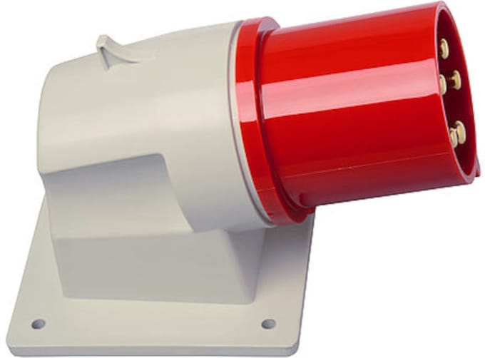 Walther 661 stekker 63A, 5P 400V 6h IP44