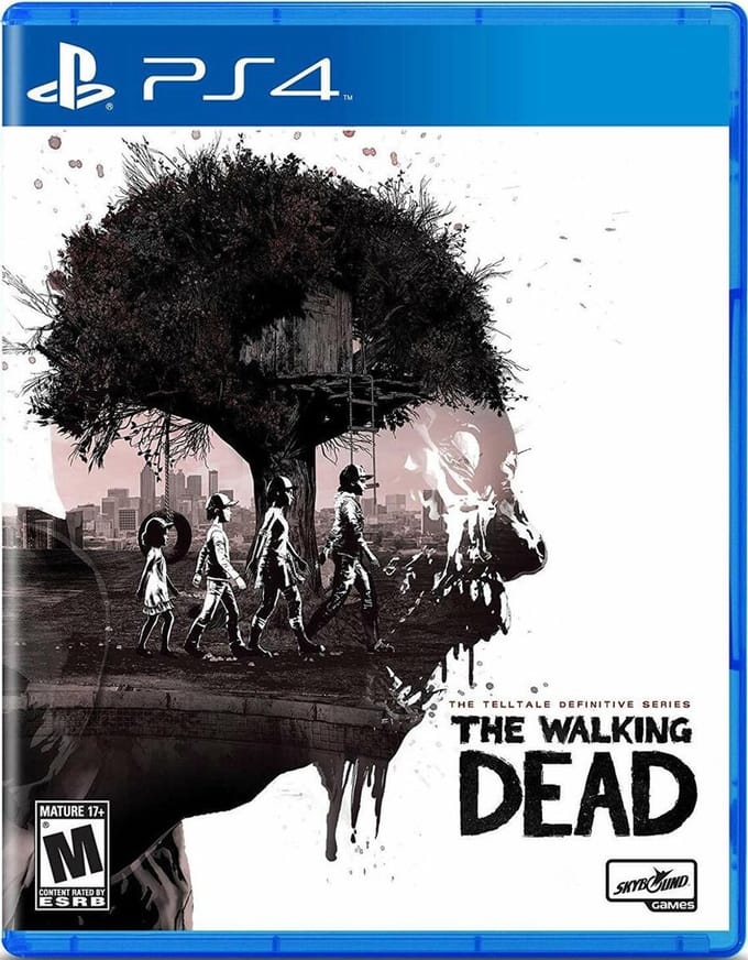 Playstation Games Ps4 The Walking Dead: The Telltale Definitive Series (import) Transparant PAL