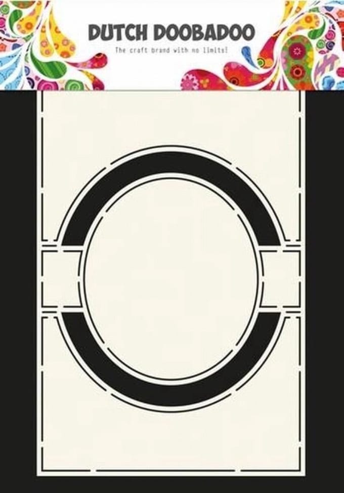 Dutch Doobadoo - Dutch Card Art - Circle Art A4