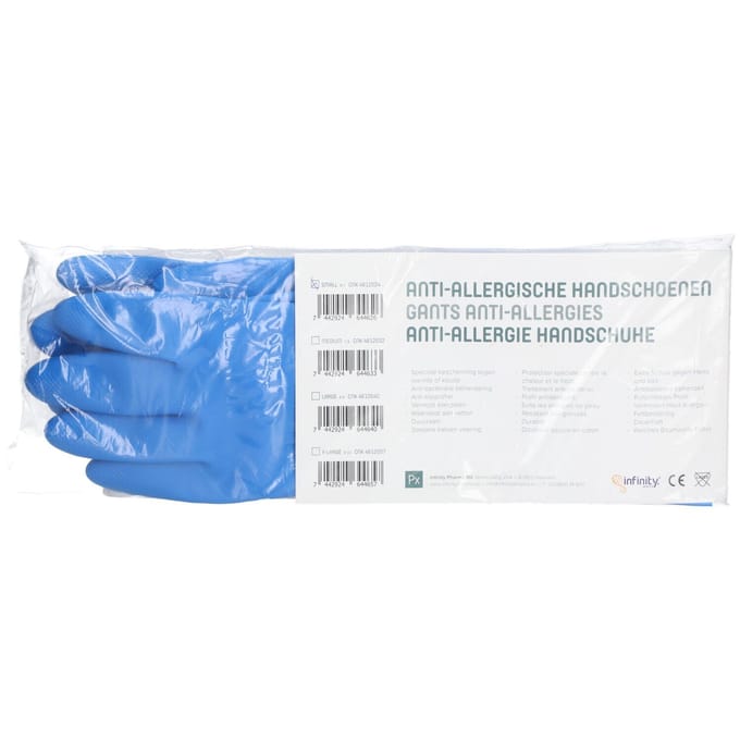 Pharmex Gants Anti-Allergique Nitril Small 2 gants Handschoenen