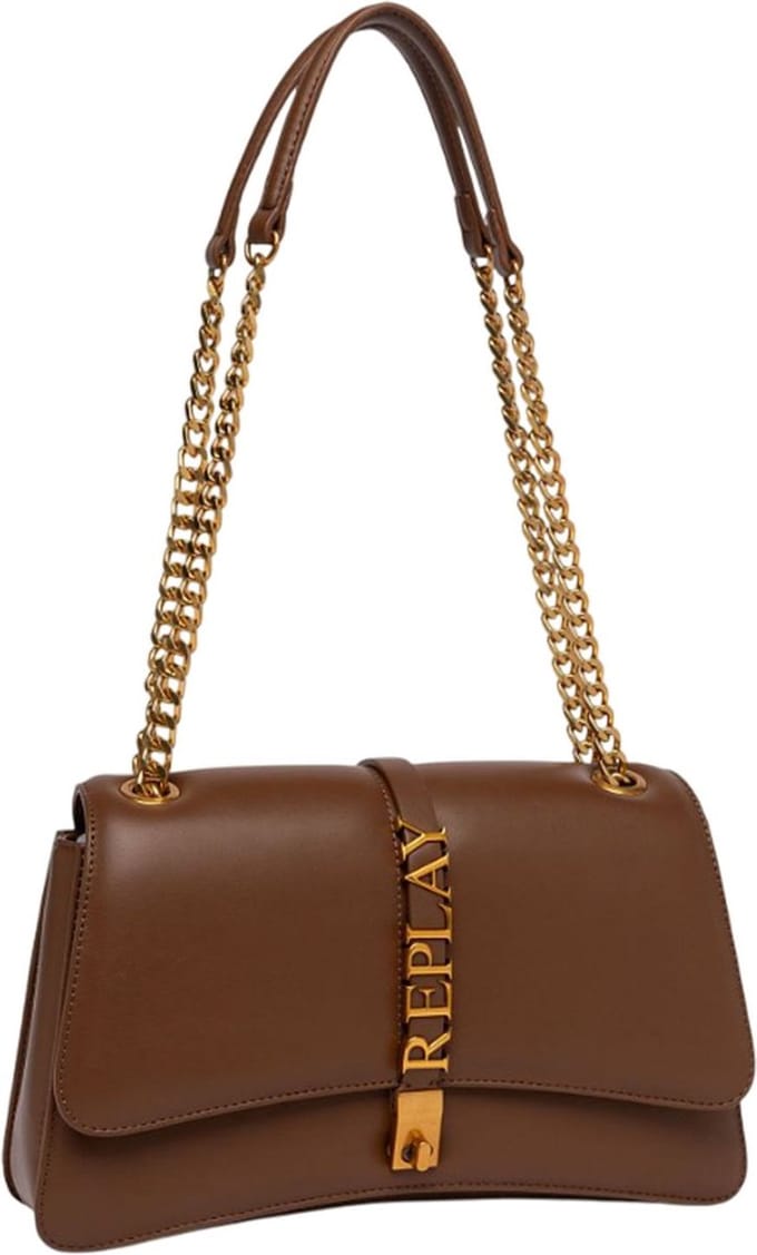 REPLAY Schoudertas Crossbody Bag Cambridge Brown Bruine