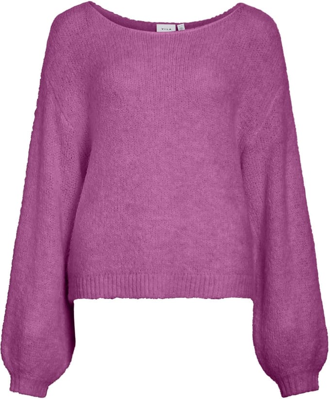VILA - VIMARLEY L/S KNIT PULLOVER - Dames - Gebreide truien