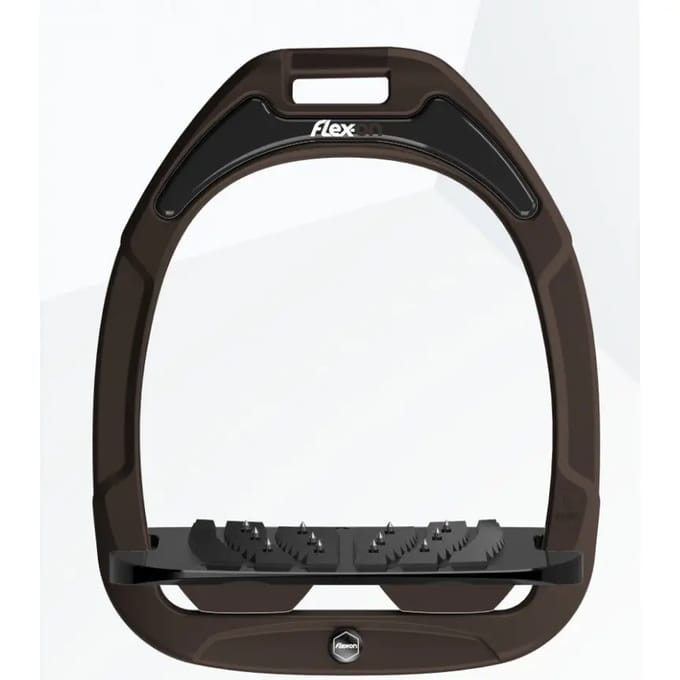 Plat Grip Veiligheidsbeugels Bruin/Zwart/Bruin Flex-On Safe-On