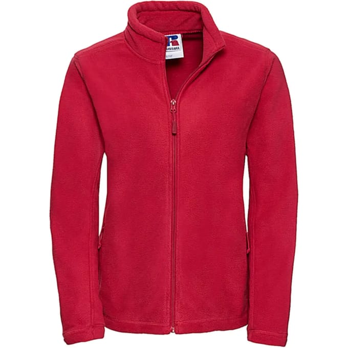 Fleece met volledige rits voor dames Russell Athletic Outdoor