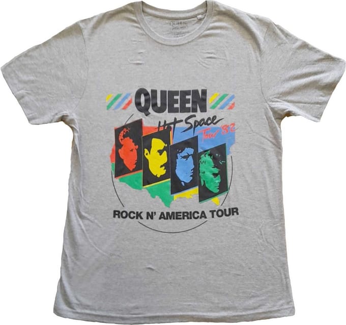 Queen - Back Chat Heren T-shirt - 2XL - Grijs