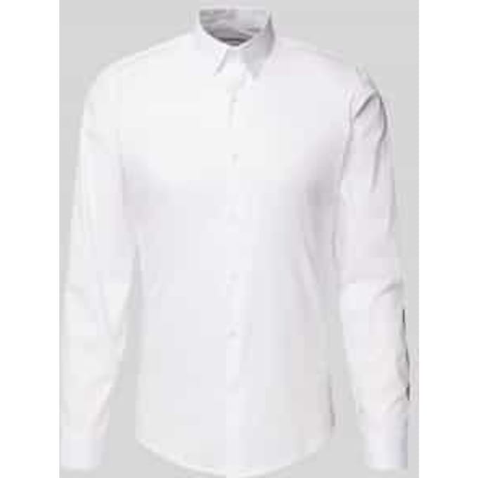 Slim fit vrijetijdsoverhemd met kentkraag