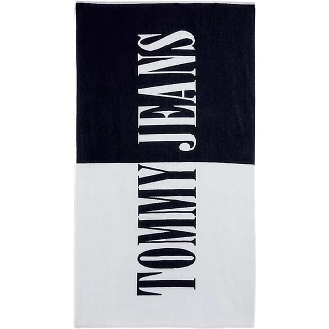 Tommy Jeans Heren Strandhanddoek Archiefblok