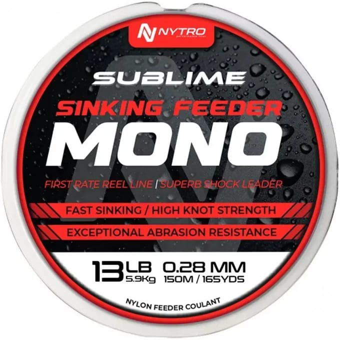 Nytro Sublime Feeder Mono | 150m 0.16mm Brons