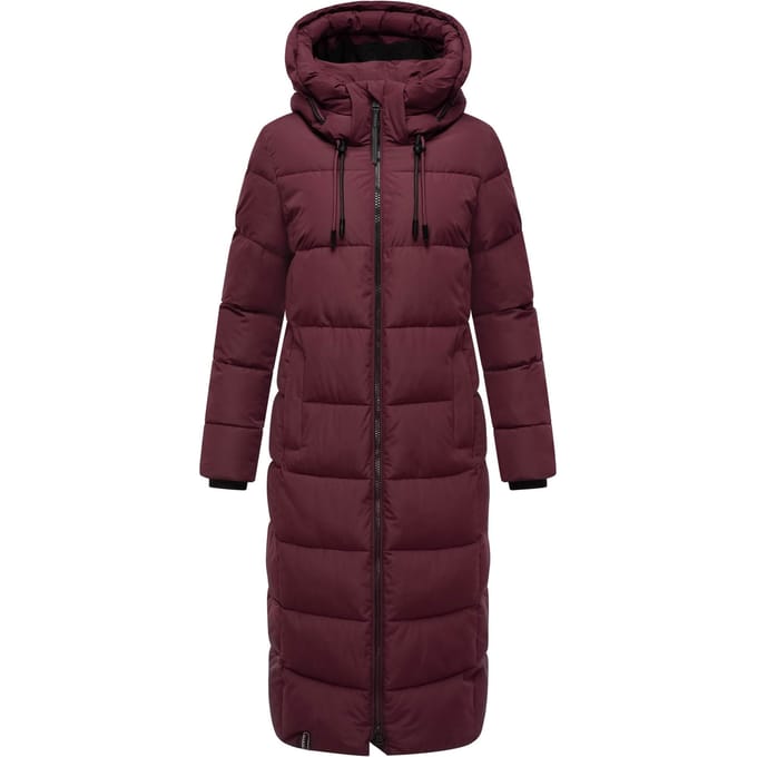 Marikoo Nadeshikoo dames winterjas – lang, warm & met capuchon