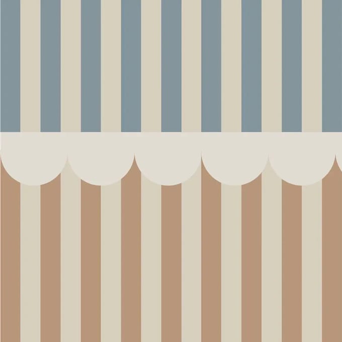 Eenvoudig babybehang Dekornik Rustic Classic