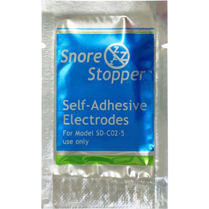 Électrodes auto-adhésives de remplacement pour dispositif anti-ronflement intelligent Détection de rayons infrarouges 1 pcs blue