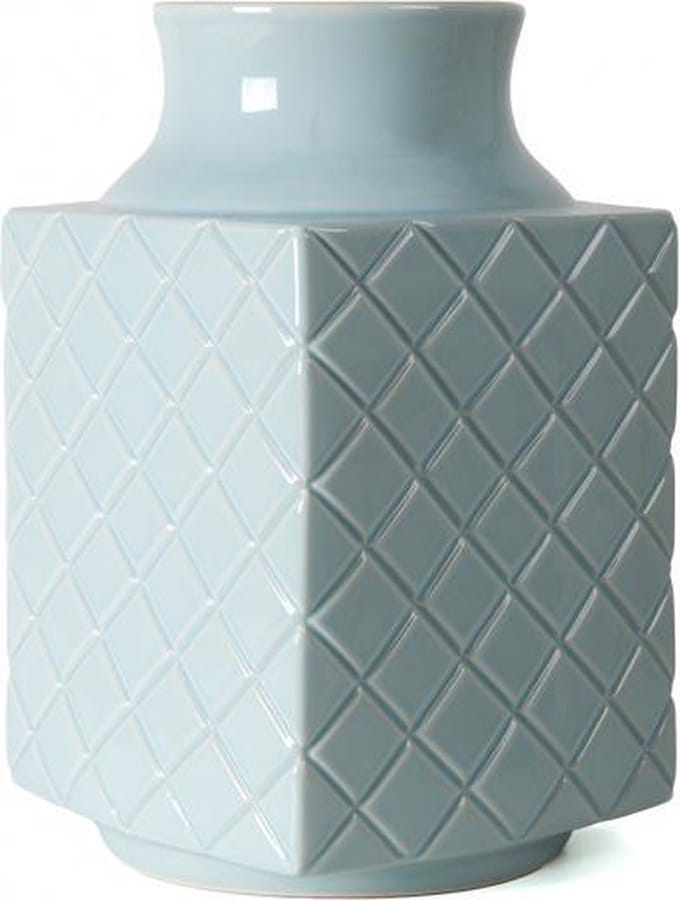 FT 014284 Vaas 'Suai' 4kant Licht Blauw