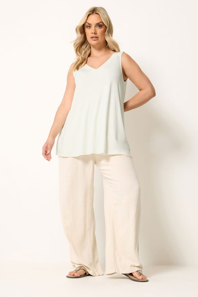 Yours Ivoorwitte Swingtop Size 42