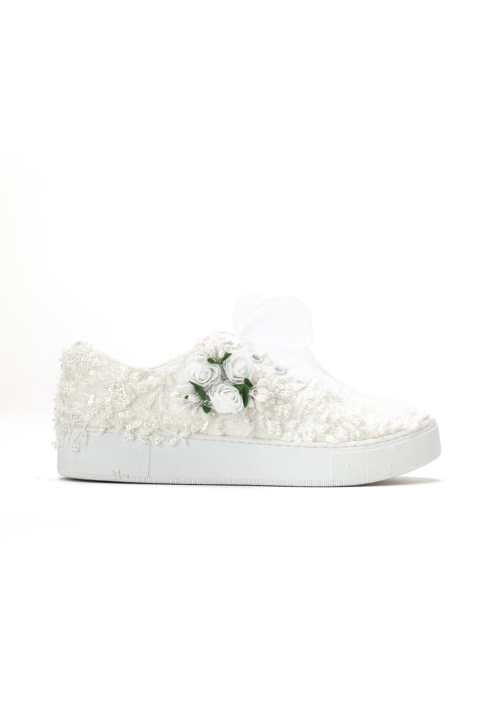 Rosalie Bloemen Bruids Sneaker