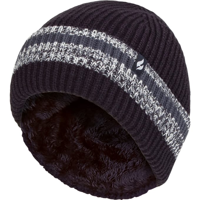 Heat Holders - Wintermuts met manchet voor heren - Denim