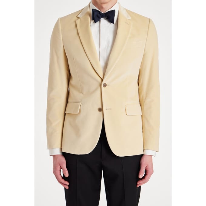 Paul Smith Gents Tailored Fit 2 Btn Jacket Ivory Taglia: 50 | Blazers Outlet | Uomo | Bianco