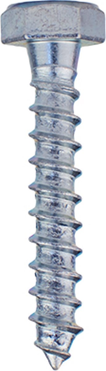 Wovar Houtdraadbouten Verzinkt M8 x 55 mm | Doos 200 stuks