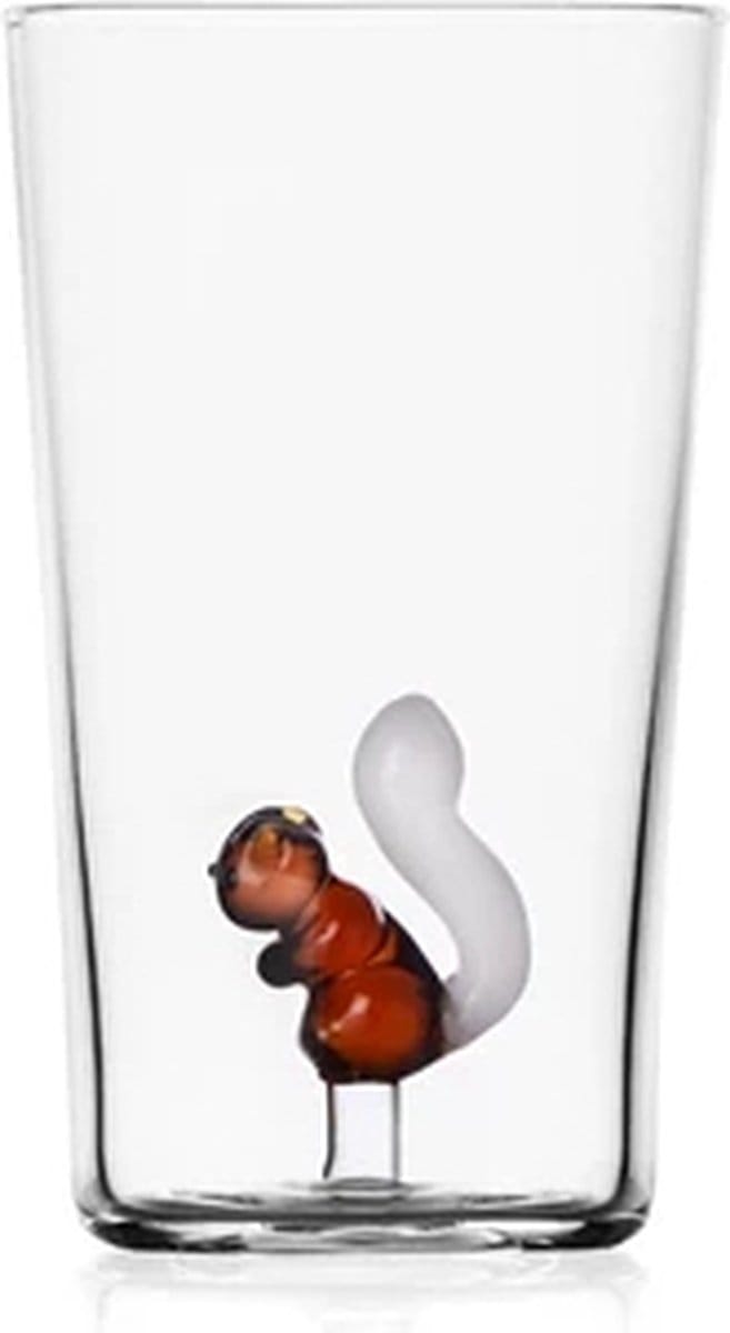 Ichendorf Animal Farm longdrinkglas eekhoorn