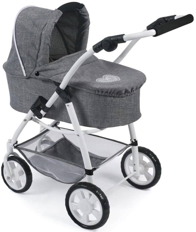 Bayer Chic 2000 - Combi Poppenwagen Emotion All-in-1 - Grey Jeans