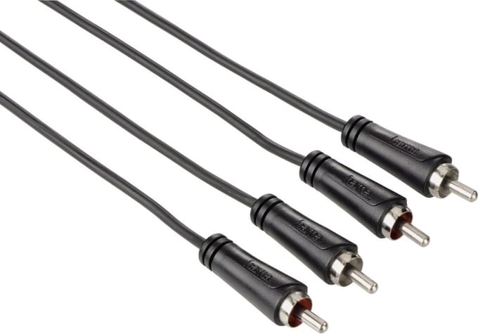Hama audiokabel 2 cinch - 2 cinch 5.0m, 1ster