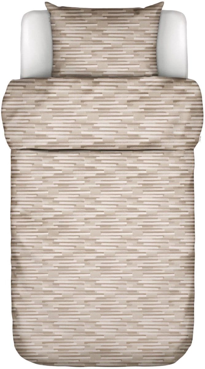 Marc O'Polo Svali Dekbedovertrek Biologisch Katoensatijn Oatmeal - Eenpersoons – 140x200/220 cm