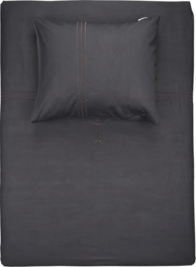 Walra Dekbedovertrek York - Eenpersoons - 140x200/220 cm - Antraciet