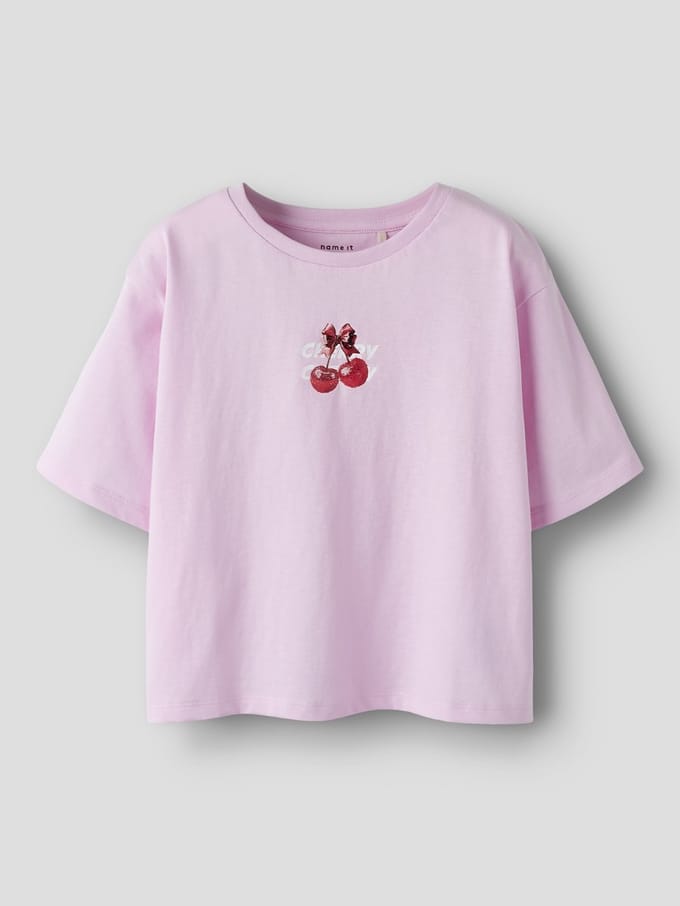 NAME IT - NKFFARINAZ SS NREG SHORT TOP BOX - Meisjes - T-shirts