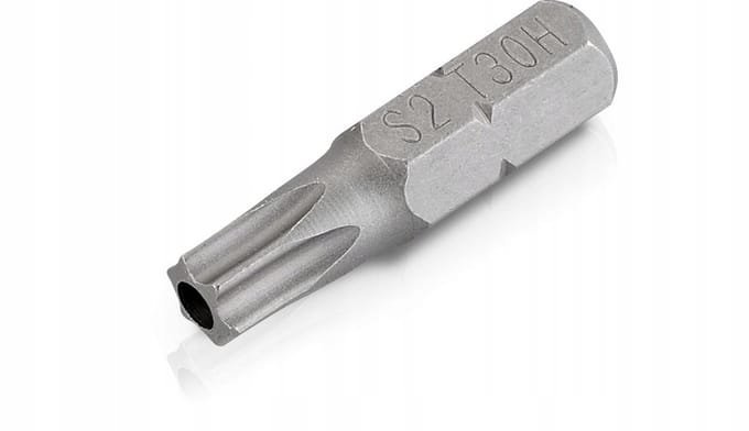 Kreator Torx Bit T30 met Pin, 2 stuks, 25mm