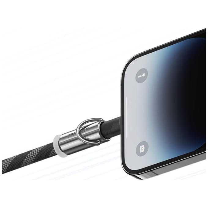Usams Lanyard Met Kabel 30W Usb-C Naar Lightning 1,2M Voor Apple Iphones