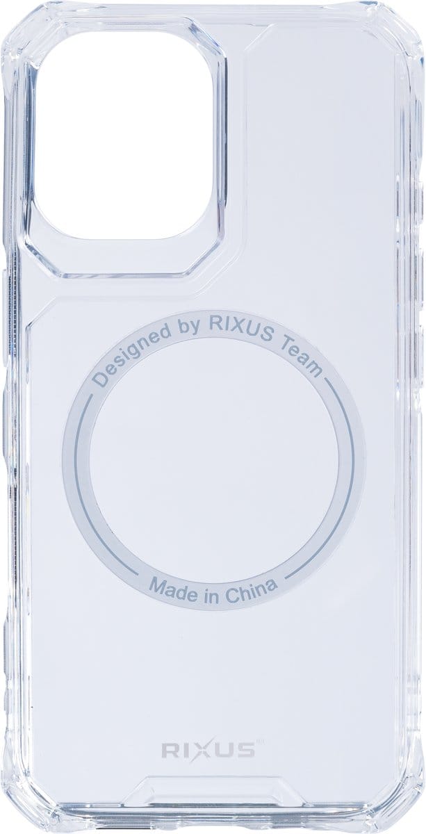 voor iPhone 16 Plus Armor-X Anti Shock Case met MagSafe Transparant