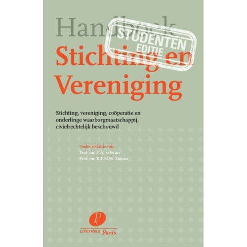 Handboek Stichting & Vereniging / Studenteneditie