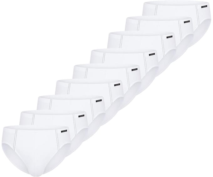 Schiesser Heren slip / onderbroek 9 pack Cotton Essential