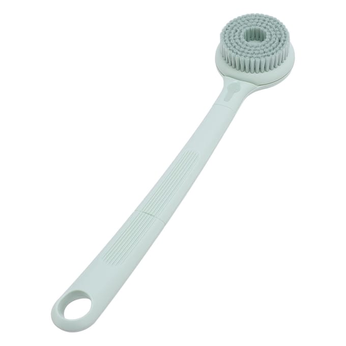 Elektrische Doucheborstel voor Lichaam Automatisch Lange Steel Waterdicht Oplaadbaar 4 Niveaus Vibratie white