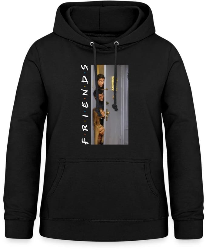 Friends Through The Door Hoodie Dames