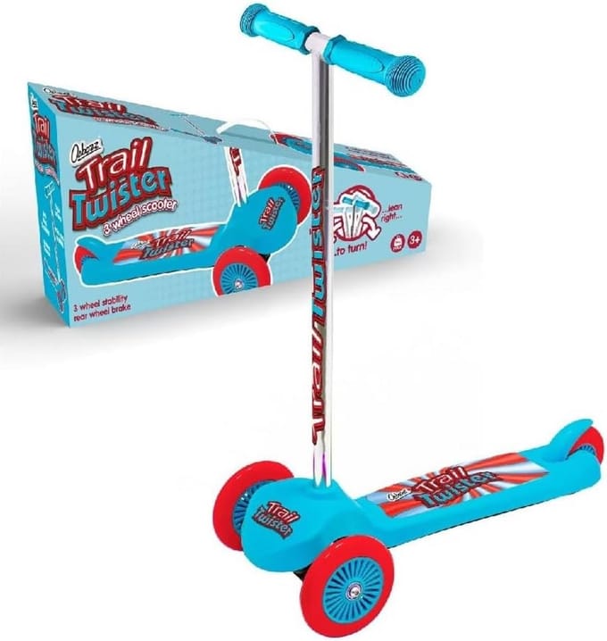 Driewieler Stepp / Loopscooter voor Kinderen - Blauw