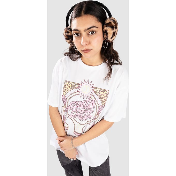 Santa Cruz Nouveau Front T-Shirt wit