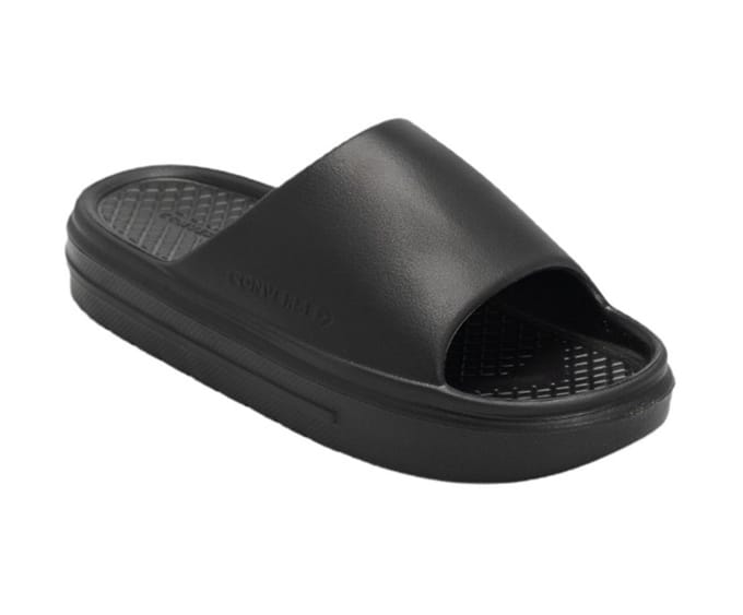 CONVERSE ESSENTIAL SLIDE A12174C Converse unisex klapki op platform zwart, maat EU 35,5, model A12174C