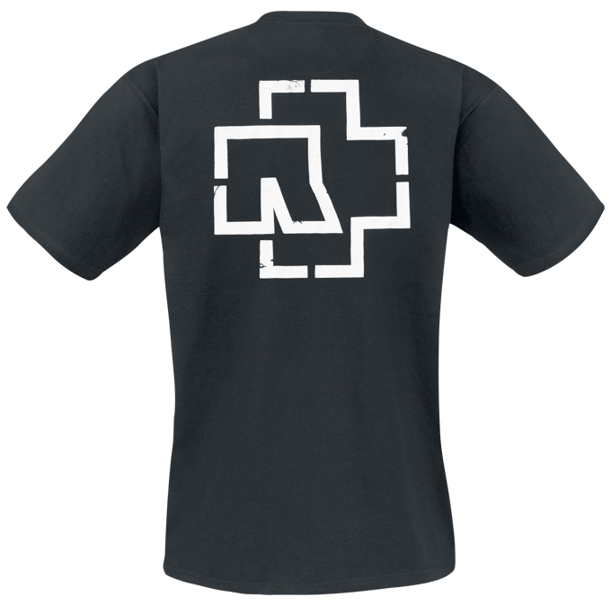 Rammstein T-shirt - White Bars - S tot 5XL - voor Mannen - zwart