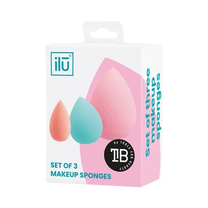 Ilū Sponges Lot 3 Pcs