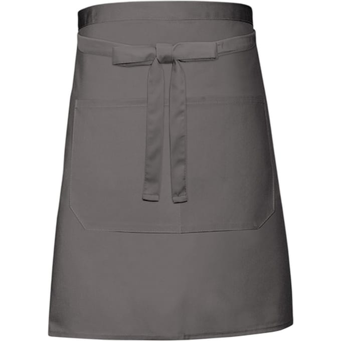 Link Kitchen Wear Zak bakkersschort (Donkergrijs)