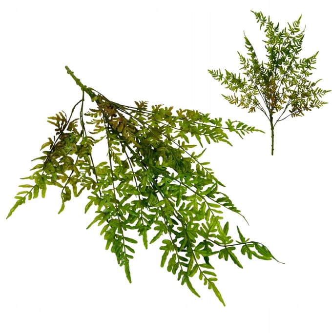 Kunstvaren Varenblad Boeket 73cm - Realistisch Groen Decor